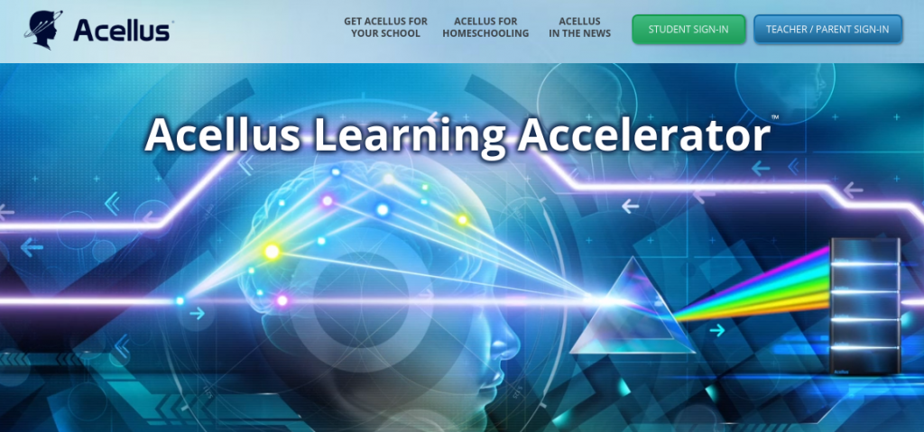 Gambar panduan Acellus Learning Accelerator