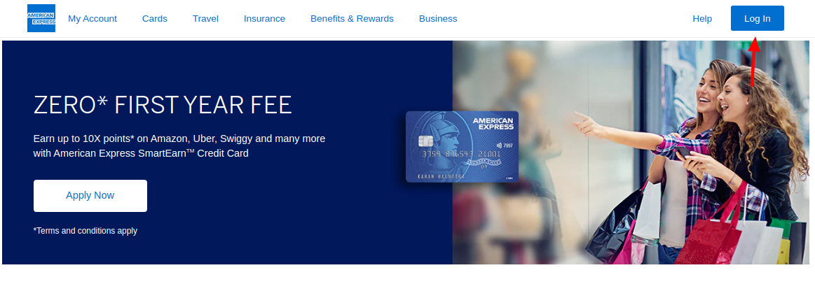 American Express Credit Card Login