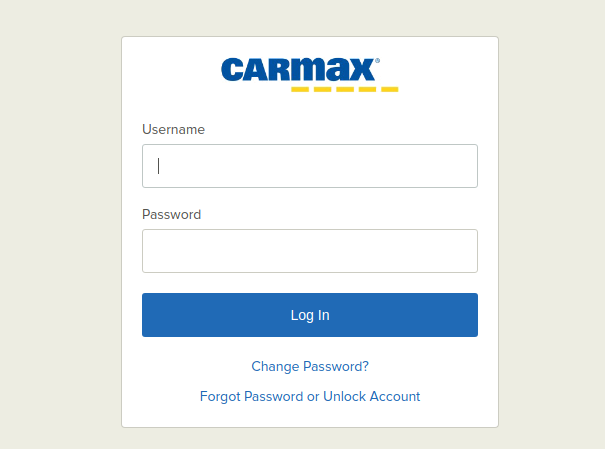 CarMax Login