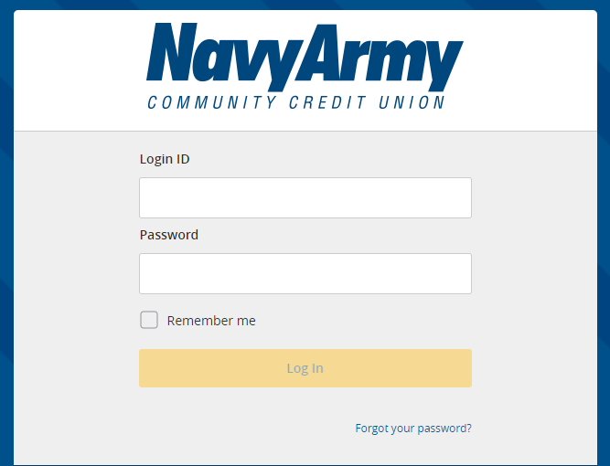 NavyArmy Community Credit Union Login